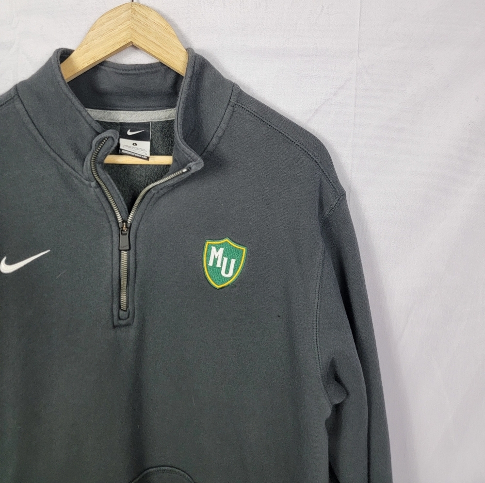 Men's Large Nike Methodist University Quarter-Zip… - image 3